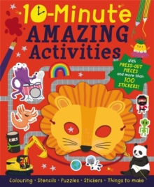 Cadouri - 10-Minute Amazing Activities – carte de activități în limba engleză cu peste 100 de stickere pentru copii 4–7 ani