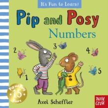 Cărți cartonate - Pip and Posy It's Fun to Learn Numbers – Carte cu numere în limba engleză pentru copii 2-5 ani