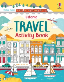 CADOURI & SETURI - Carte de activitati copii Travel Activity Book Usborne Libraria Exploratorilor