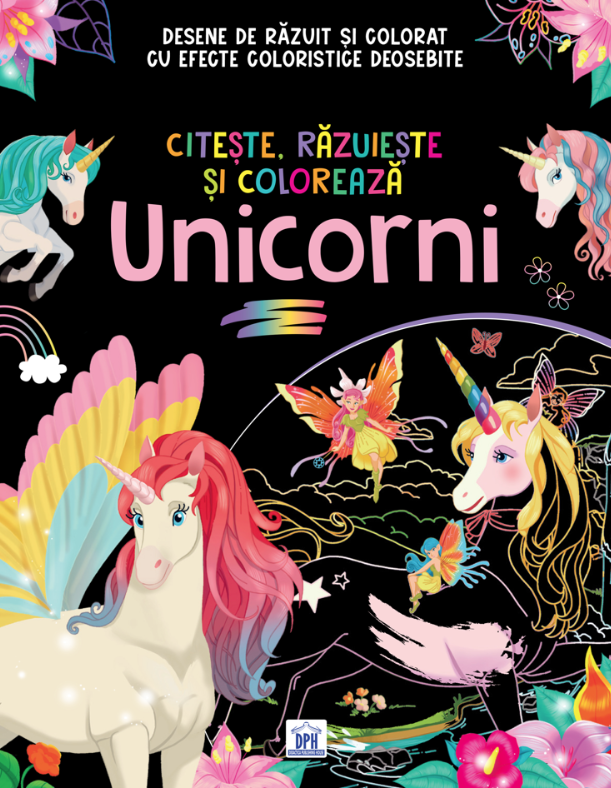 Citeste, razuieste si coloreaza - Unicorni [1]