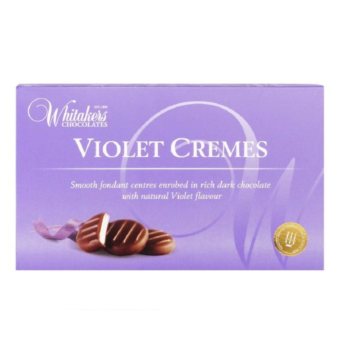 Crema fondant cu violete invelita in ciocolata neagra [2]