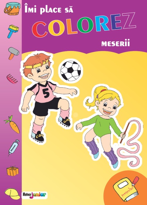 Imi place sa colorez. Meserii [1]
