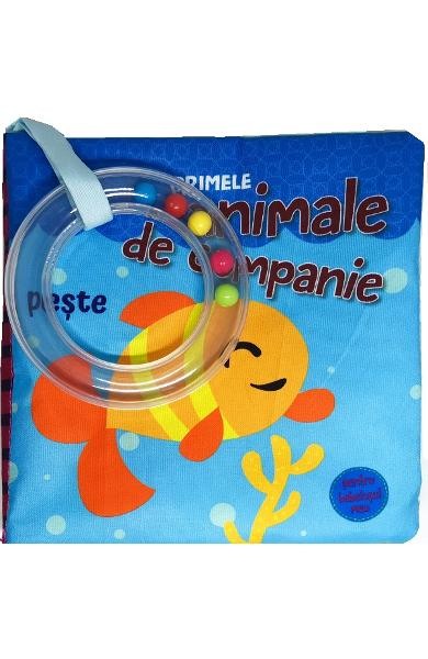 Primele animale de companie pentru bebelusul meu. Carte din material textil si jucarie [2]