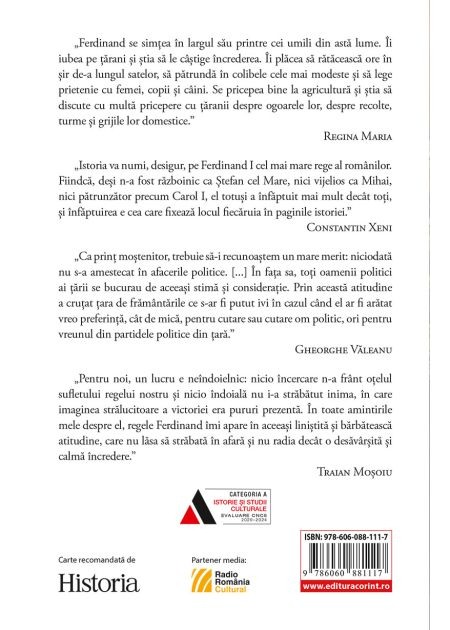 Regele Ferdinand cel Loial. Din amintirile contemporanilor sai [2]