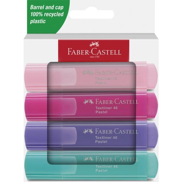 Set 6 markere evidentiatoare, Faber-Castell, Multicolor [1]
