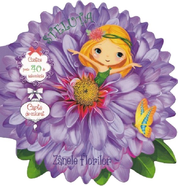 Zanele florilor: Steluta. Carte de colorat cu autocolante [1]
