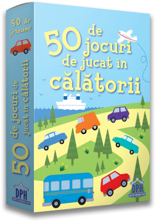 Carti pentru copii - 50 de jocuri de jucat in calatorii