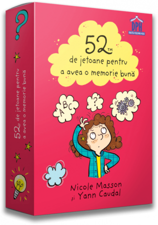 Carti pentru copii - 52 de jetoane pentru a avea o memorie buna