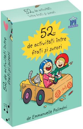 CARTI - 52 jetoane de activitati intre frati si surori