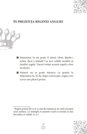 Actioneaza si gandeste ca Regina Elisabeta a II-a. Legendara, tenace, curajoasa, corecta, originala, discreta… [5]