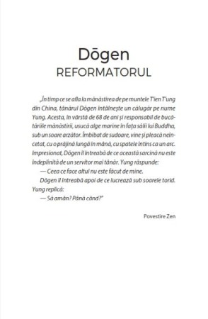 Actioneaza si gandeste ca un maestru zen. Traieste in prezent, cultiva simplitatea, practica bunavointa [3]