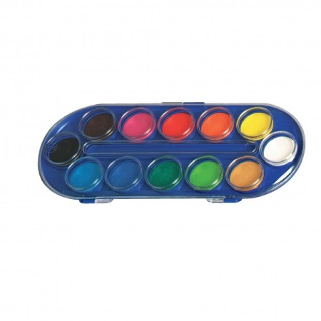 Pictura desen - Acuarele 12 culori - Locomotif