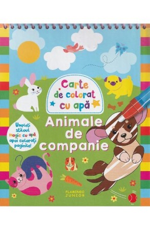 Activitati si jocuri pentru copii - Animale de companie. Stiloul magic cu apa