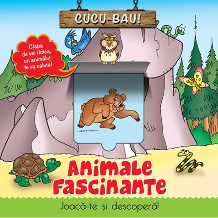 Carti pentru copii - Animale fascinante. Joaca-te si descopera. Cucu-Bau!