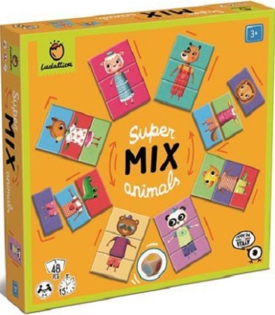 JUCARII SI JOCURI - ANIMALE-JOC LOGICA SUPER MIX