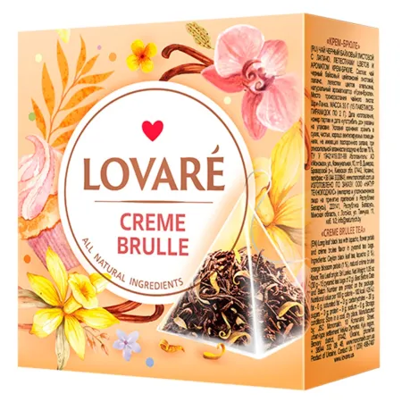 Ceai Lovare - AR.CEAI PIRAMIDA CREME BRUELEE