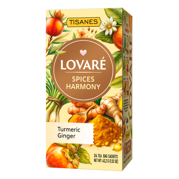 Ceai Lovare - AR.CEAI SPICES HARMONY TEA CUTIE 24 PLICULETE