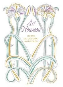 Carti de colorat pentru adulti - Art Nouveau