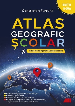 Atlase, dictionare si enciclopedii - Atlas geografic scolar
