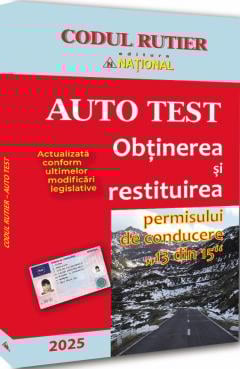 Legislatie - Auto test 2025