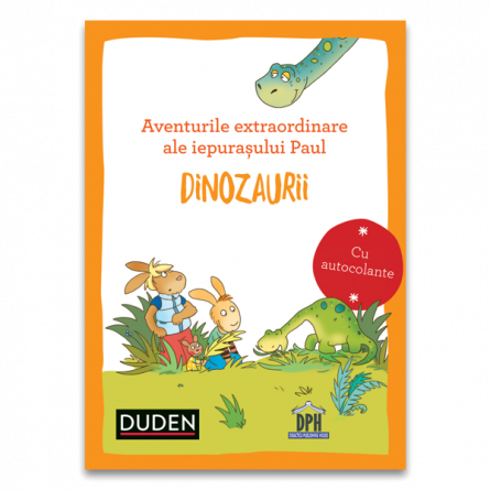 Activitati si jocuri pentru copii - Aventurile extraordinare ale iepurasului Paul: Dinozaurii