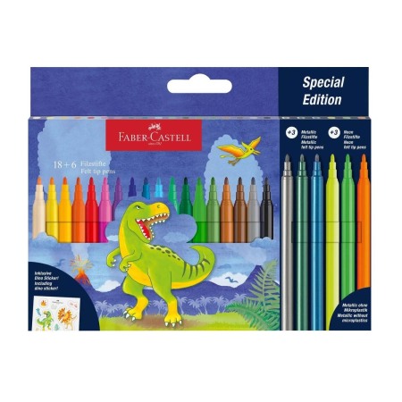 Rechizite si papetarie - CARIOCA 18+6 DINO 229