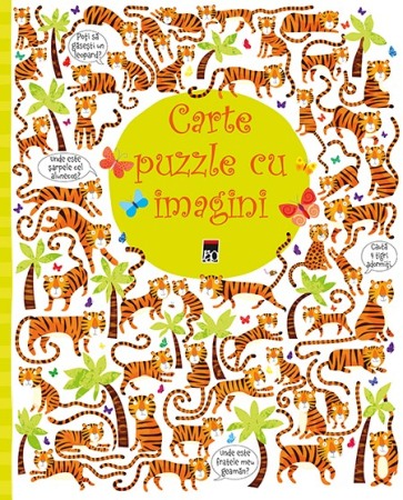 Carti pentru copii - Carte cu puzzle cu imagini