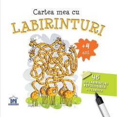 Activitati si jocuri pentru copii - Cartea mea cu labirinturi - 46 de labirinturi refolosibile + o carioca