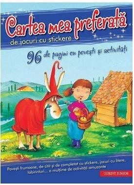 Carti pentru copii - Cartea mea preferata de jocuri cu stickere