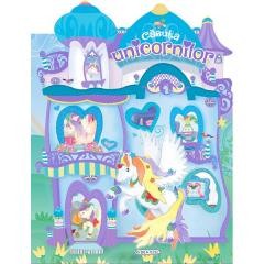 Activitati si jocuri pentru copii - Casuta Unicornilor (mov)