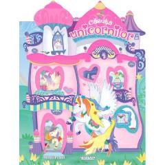 Activitati si jocuri pentru copii - Casuta unicornilor (roz)