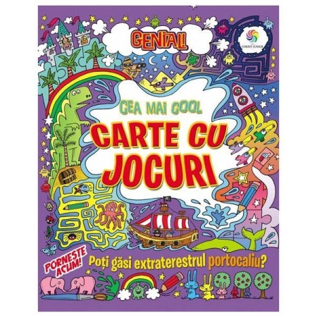 Carti pentru copii - Cea mai cool carte cu jocuri