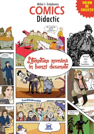 Activitati si jocuri pentru copii - Comics didactic. Literatura romana in benzi desenate