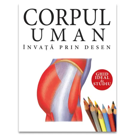 Atlase, dictionare si enciclopedii - Corpul uman: Invata prin desen