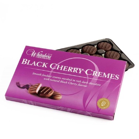 Crema fondant cu cirese negre invelita in ciocolata neagra [0]