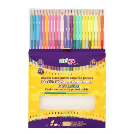 RECHIZITE, BIROTICA SI PAPETARIE - CULORI 24 SET  DUBLE SSC352