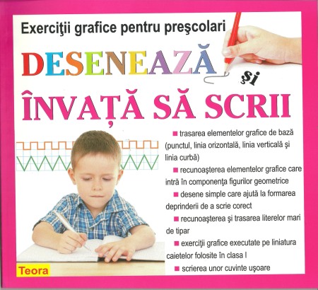 Activitati si jocuri pentru copii - Deseneaza si invata sa scrii