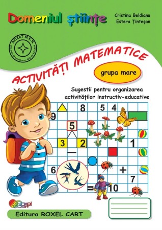 CARTI - Domeniul stiinte. Activitati matematice - Grupa mare