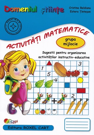 CARTI - Domeniul stiinte. Activitati matematice - Grupa mijlocie