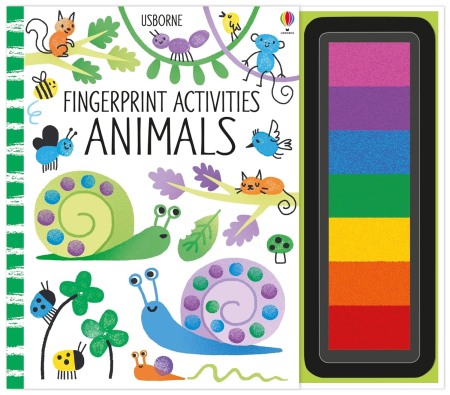 Carti in limba engleza - Fingerprint activities animals