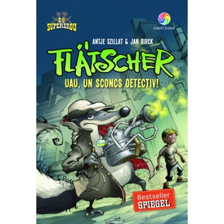 Povesti pentru copii - Flatscher. Uau, un sconcs detectiv!