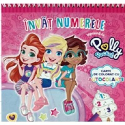 Activitati si jocuri pentru copii - Impreuna cu Polly Pocket. Invat numerele