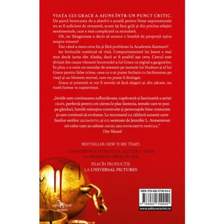 Invidie (al treilea volum al seriei Crave) [1]