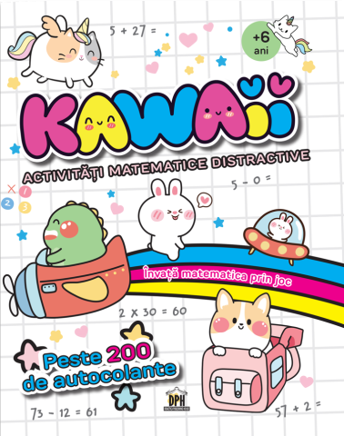 Activitati si jocuri pentru copii - Kawaii. Activitati matematice distractive
