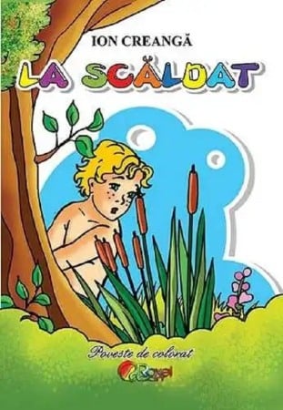 Carti de colorat - La scaldat. Poveste de colorat