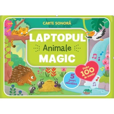 Carti pentru copii - Laptopul Magic. Animale