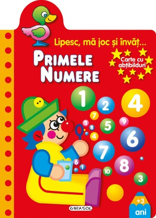 Activitati si jocuri pentru copii - Lipesc, ma joc si invat… Primele numere