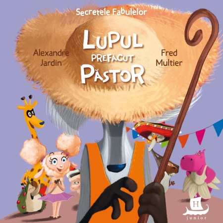 Povesti pentru copii - Lupul prefacut pastor