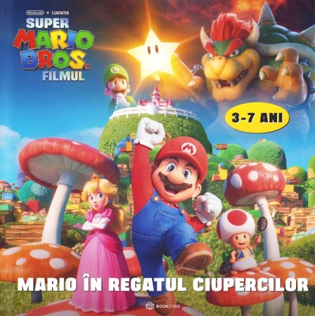 Activitati si jocuri pentru copii - Mario in Regatul Ciupercilor