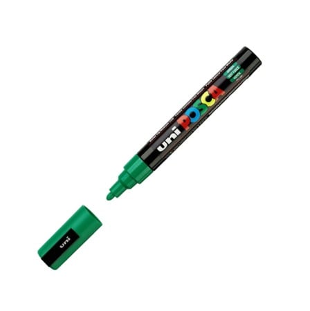 Marker - Marker Posca - Verde PC-5M